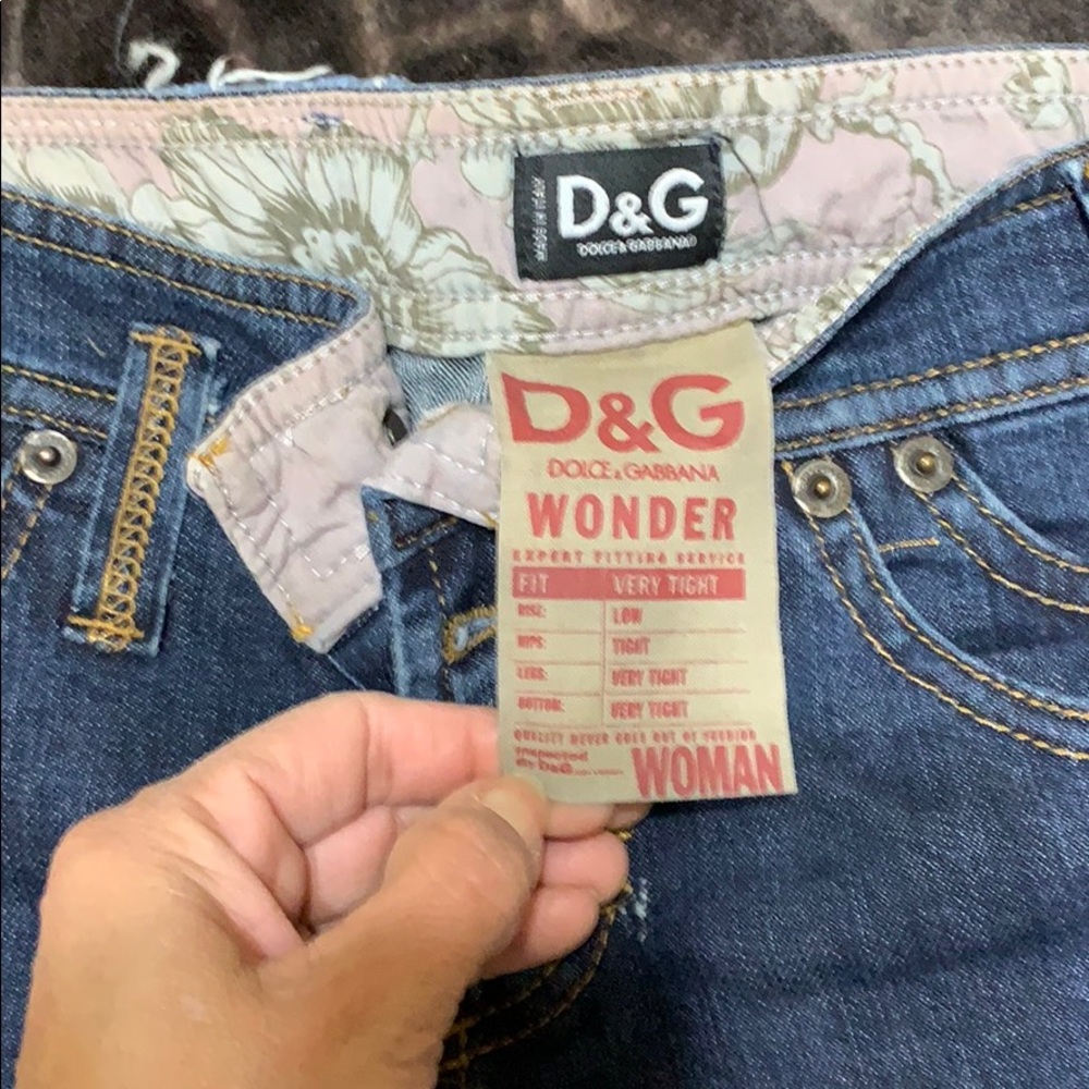 NWOT Dolce and Gabbana Blue Jeans